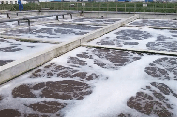 (圖:生活污水泡沫處理廠(chǎng))